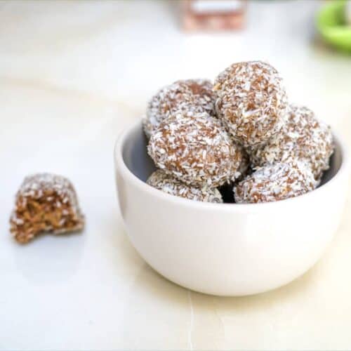 almond butter balls