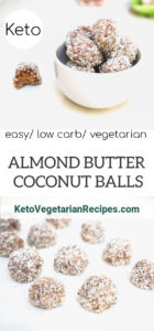 almond butter coconut balls