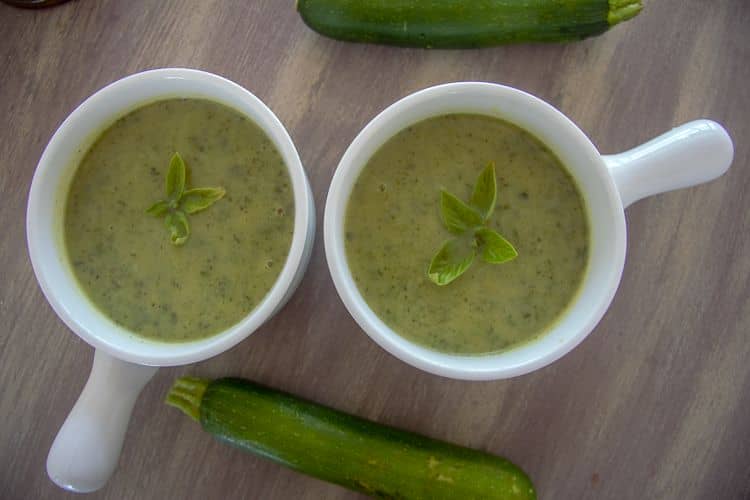 zucchini basil soup