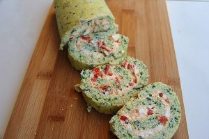 zucchini low carb roulade