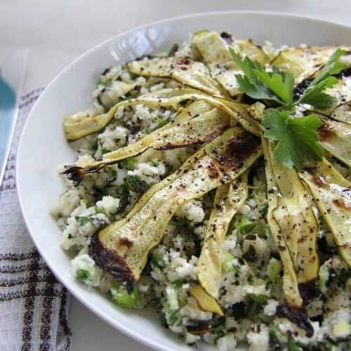 lemon herb cauliflower rice