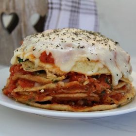 vegetarian crepe lasagna
