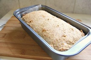 low carb bread in tin