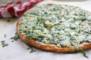 artichoke spinach pizza