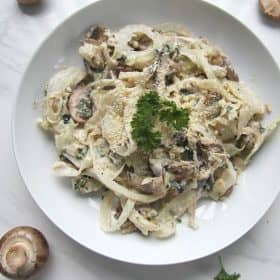 cabbage with mushrooms