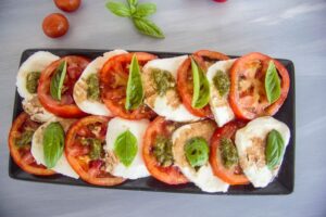 easy keto caprese salad