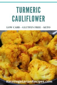 cauliflower with turmeric