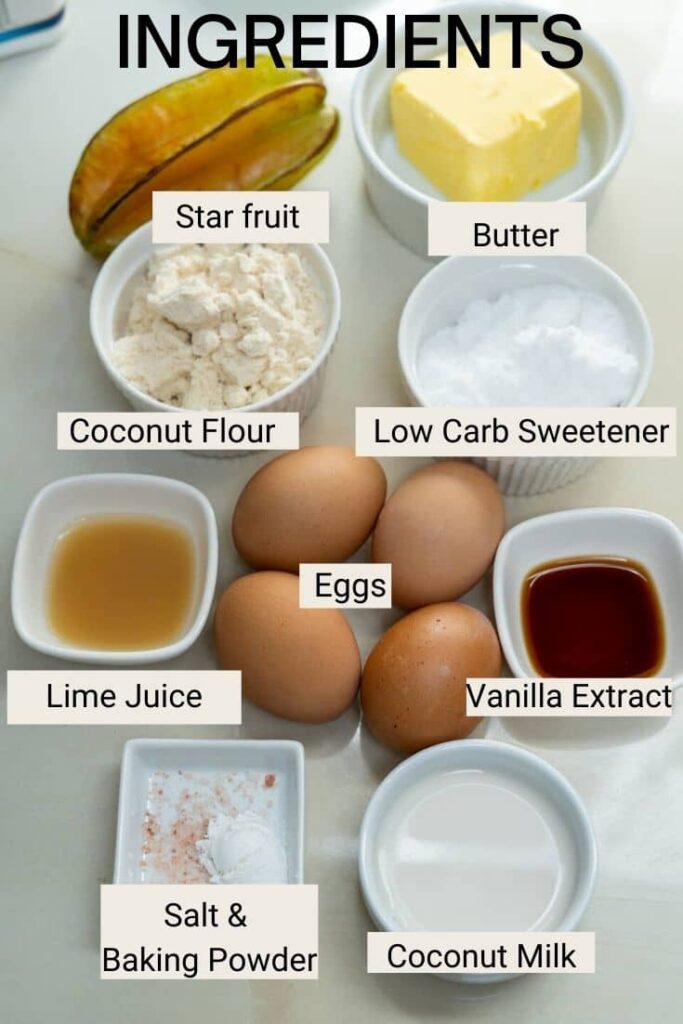 star fruit cake ingredients
