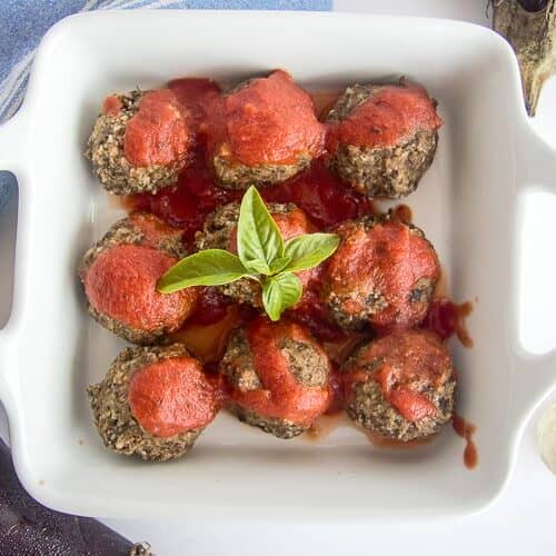 eggplant meatballs