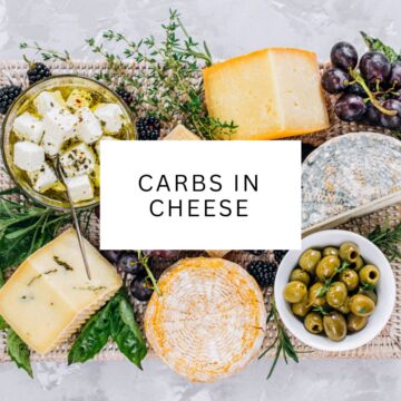Carbs in Cheeses: This description focuses on the amount of carbohydrates present in various types of cheese.