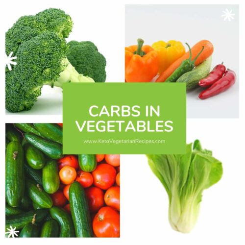 carbs in vegetables