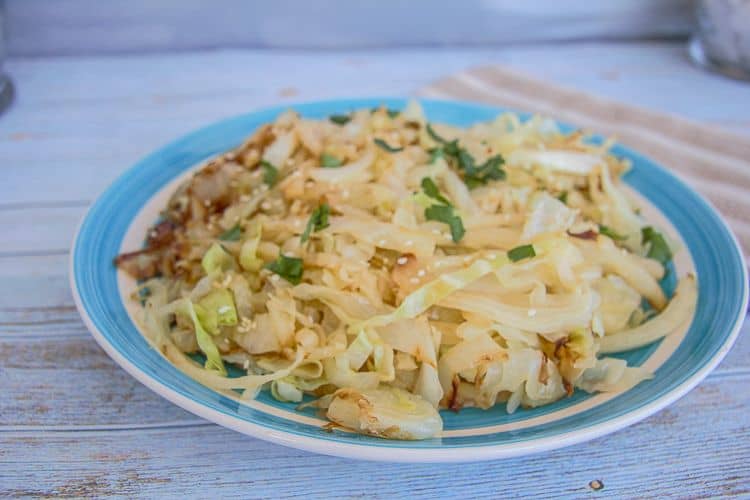 keto fried cabbage