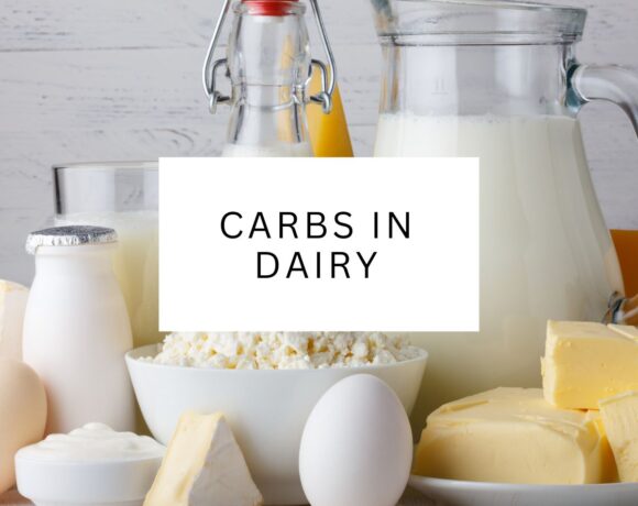 Dairy products with carbs in dairy can significantly impact one's dietary intake.