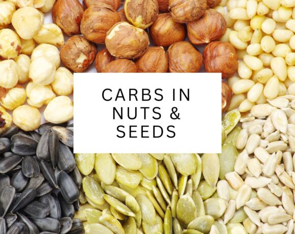 This article provides information about the amount of carbs in various nuts and seeds.