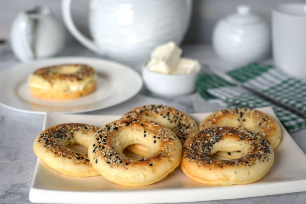 low carb everything bagels