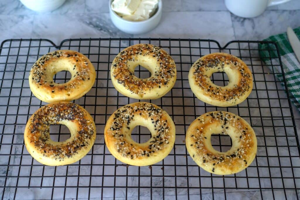 keto vegetarian bagels