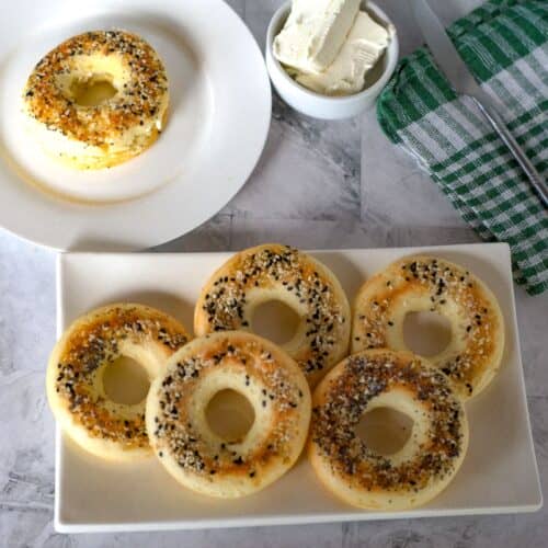 keto vegetarian bagels