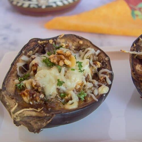 stuffed eggplant