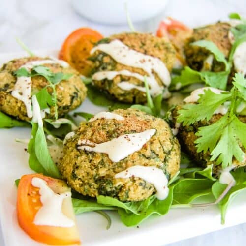 cauliflower falafel