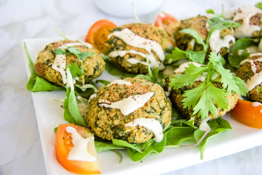 cauliflower falafel