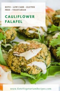 cauliflower falafel