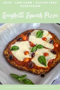 spaghetti squash pizza