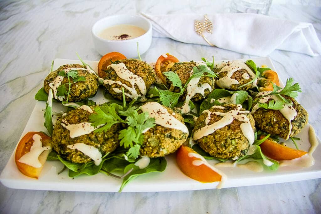 cauliflower falafel