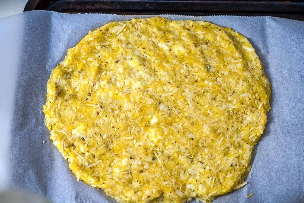 spaghetti squash pizza base