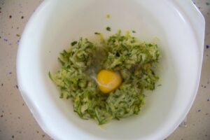 zucchini and egg