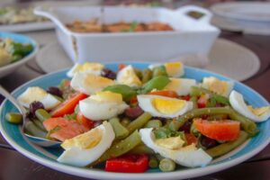 vegetarian nicoise salad