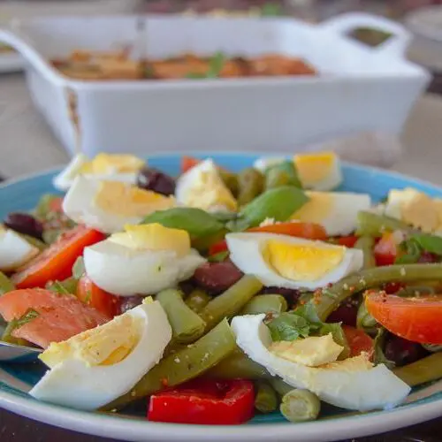 vegetarian nicoise salad