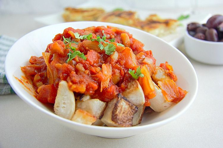 Patatas Bravas - Keto & Low Carb Vegetarian Recipes