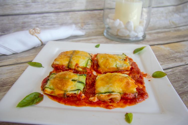 baked zucchini parcels