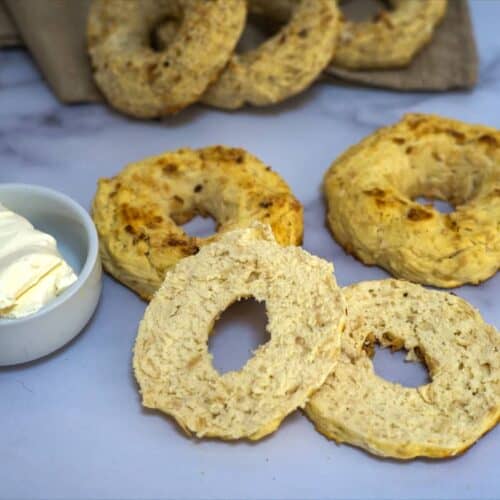 keto onion bagels