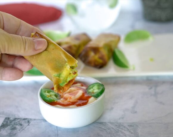 avocado spring rolls