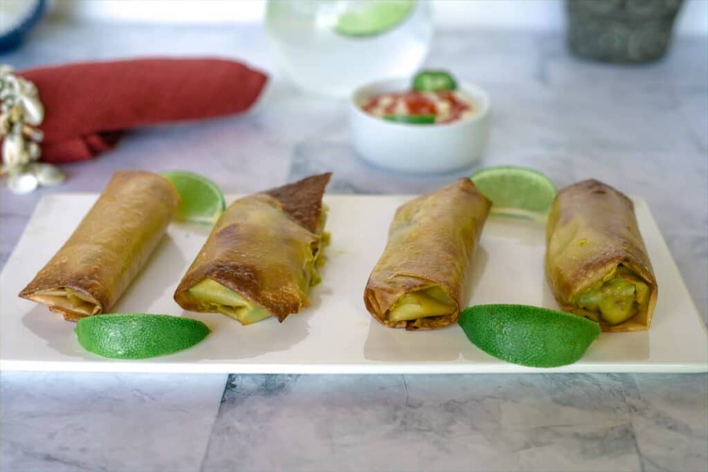 avocado spring rolls