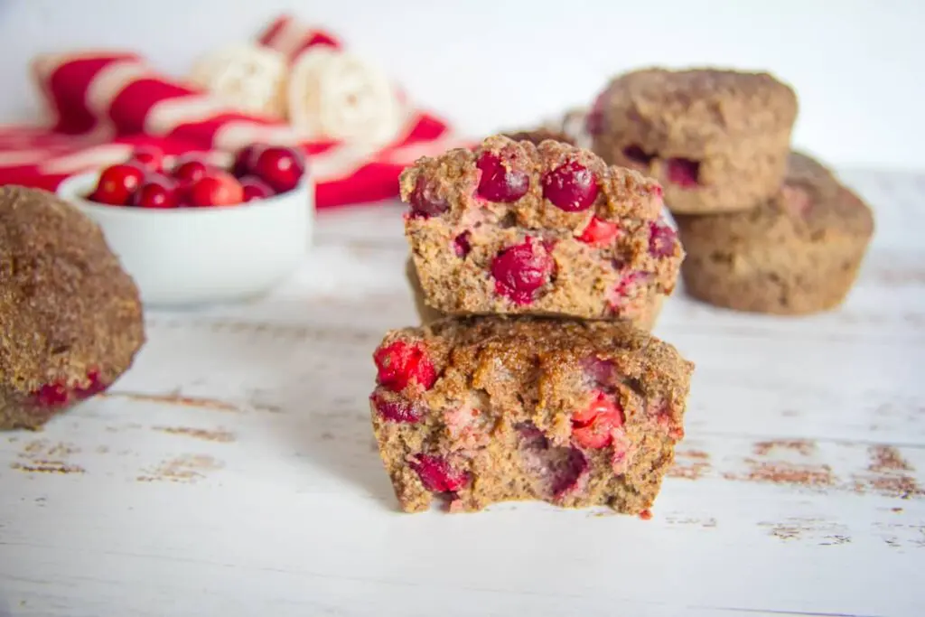 cranberry flaxseed muffins