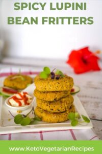 lupinin beans fritters