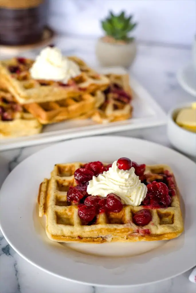 cranberry waffles