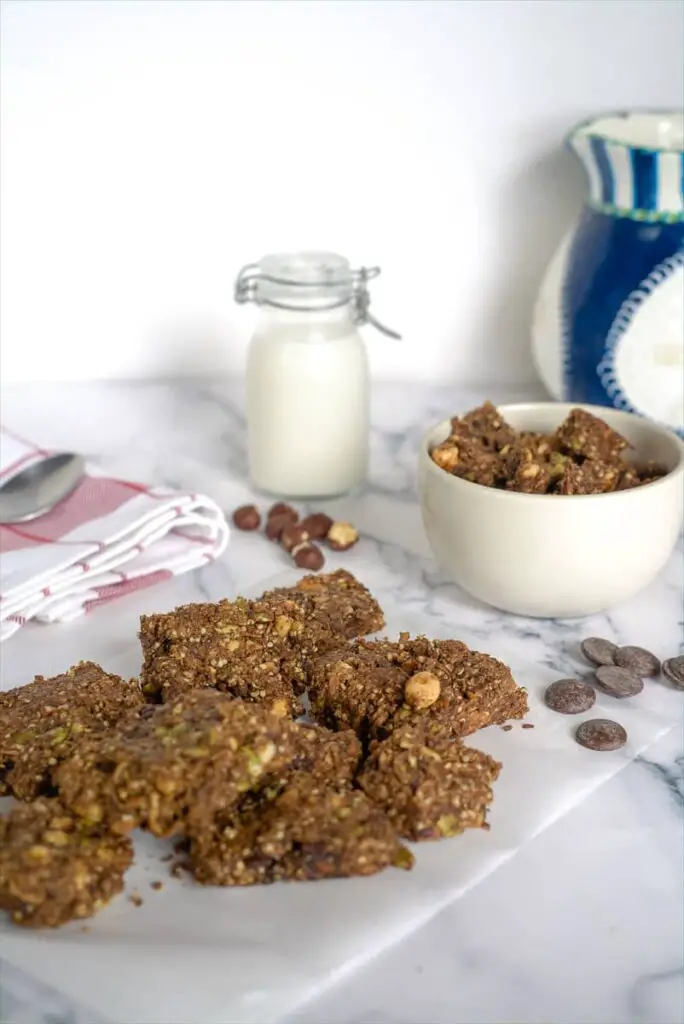 chocolate hazelnut granola