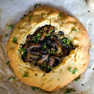 mushroom galette