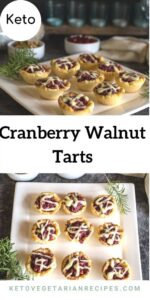 cranberry walnut tarts