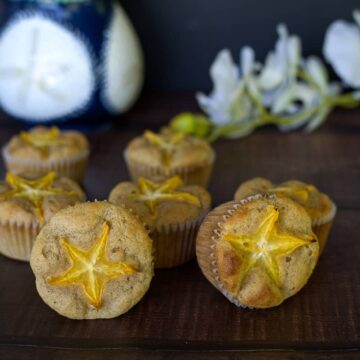 star fruit muffins