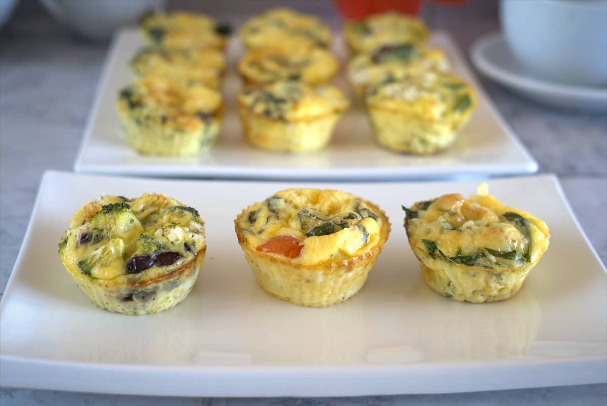 Keto Breakfast Egg Muffins - 3 Ways
