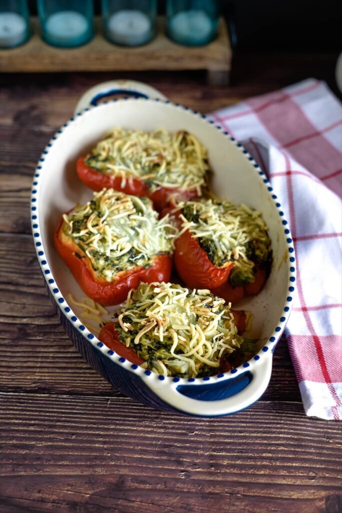 spinach stuffed peppers
