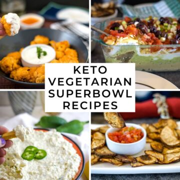 vegetarian keto superbowl recipes