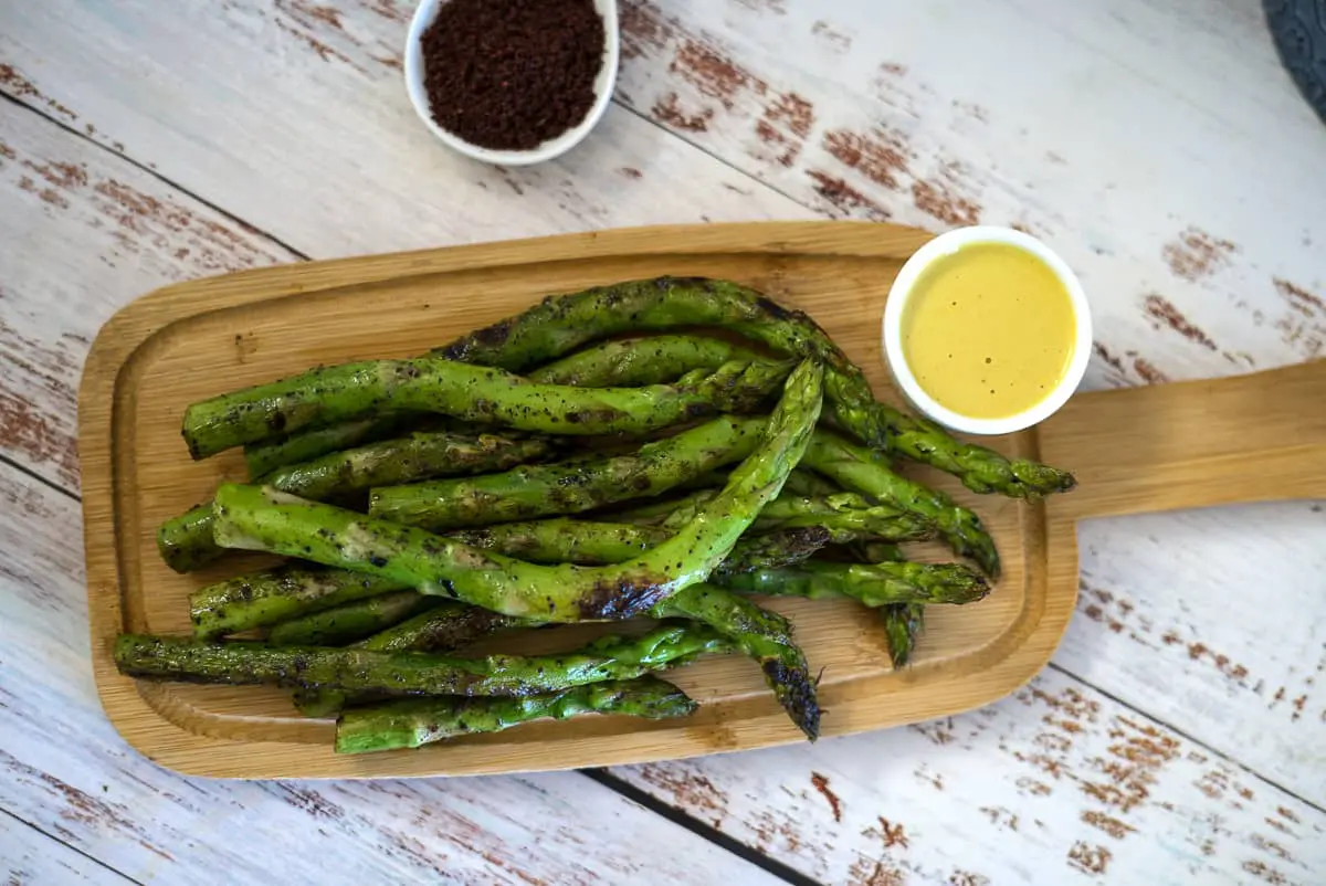 Grilled Asparagus with Sumac
