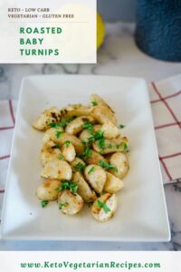 roasted baby turnips