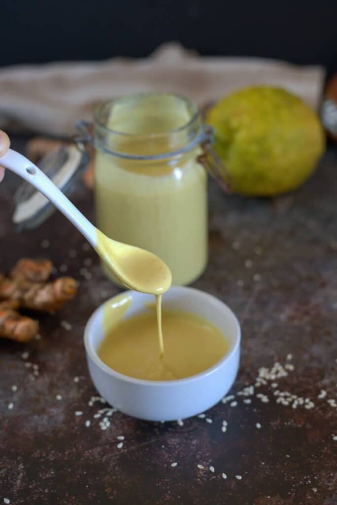 tahini lemon dressing