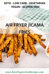 air fryer jicama fries